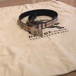 Authentic Burberry belt